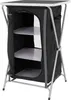 Mobile da campeggio pieghevole 60 x 97 cm nero Anteprima dell’immagine prodotto 2
