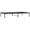 The Living Store Bettgestell Metall Schwarz 100x190 cm Produktbild-Vorschau 3