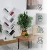 Regał Relaxdays, 9 półek, wymiary: 138 x 51 x 25 cm, wzór Podgląd zdjęcia produktu 3