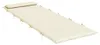 vidaXL Sonnenliegen-Auflage Creme 180x60x4 cm Oxford-Gewebe Produktbild-Vorschau 4
