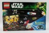 The image shows the front of a LEGO Star Wars Advent Calendar box, featuring various Star Wars characters and vehicles in a space battle scene. Produktbild-Vorschau