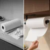 Küchenpapierhalter Schwarz, Selbstklebend, Ohne Bohren, Produktbild-Vorschau 3