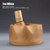 Matcha Teezeremonie Set, Matcha Schneebesen, Holz Schale, Produktbild-Vorschau 3