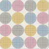 MuchoWow® Mauspad Mousepad Punkte - Linie - Muster 30x30 cm Produktbild-Vorschau 1