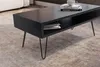 FineBuy Couchtisch Mango Massivholz schwarz 100x50 cm · Produktbild-Vorschau 5