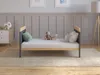 Babybett Beistellbett 120x60 cm mit Matratze,Gitterbett Produktbild-Vorschau 7