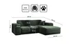 Kaiser Möbel Ecksofa, Eckcouch L form, Wohnzimmer Couch Produktbild-Vorschau 3