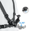 A person wearing a chest harness with a phone/camera mount attached. Náhľad obrázku produktu