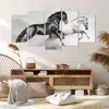 Bild auf Leinwand - Leinwandbild - Pferde Tiere Galopp Produktbild-Vorschau 7