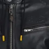 Veste de moto en cuir Segura Dorian 2, noire, XL Voir les images du produit 4