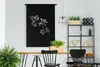 MuchoWow® Wandteppich Wandbehang Zweig mit ovalen Blättern Produktbild-Vorschau 2