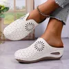 Damen Pantoffeln Sommer geschlossen, Wedges, atmungsaktiv, Produktbild-Vorschau 5