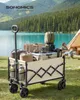 SONGMICS Faltbarer Bollerwagen, Transportwagen mit Griff, 4 Produktbild-Vorschau 3