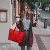 Shopper Handtasche Damen mit Geldbörse und Produktbild-Vorschau 2