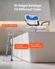 Siège de douche coulissant, banc de transfert pour Voir les images du produit 4