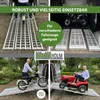 TRUTZHOLM Auffahrrampe 3-teilig klappbar 305 cm Alu grau Produktbild-Vorschau 7