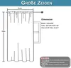 Gardine Vorhang Halbtransparent Stangendurchzug,Gardine Produktbild-Vorschau 7