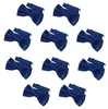 10er Set DonDon Herren Fliege 12 x 6 cm gebunden und Produktbild-Vorschau 2