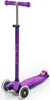 Micro Scooter Maxi Micro Deluxe LED Aqua Lila Náhľad obrázku produktu 1