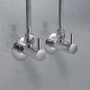 Eckventil 2er-Pack - Messing - Chrom massiv Anschluss 3/8' Produktbild-Vorschau 2