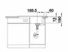 BLANCO AXIA III 45 S SILGRANIT schwarz Produktbild-Vorschau 6