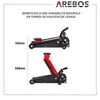 AREBOS 3T Rangierwagenheber mit Fußpedal + 2 Produktbild-Vorschau 18