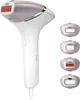A Philips Lumea Prestige IPL hair removal device with multiple attachments displayed on a white background. Produktbild-Vorschau