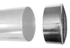 Bundkragen mit Schutzgitter Deckel Ø 110 mm Edelstahl Produktbild-Vorschau 3