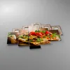 Bild auf Leinwand - Leinwandbild - Pizza Vegetarier Italien Produktbild-Vorschau 2