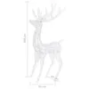 vidaXL LED-Rentier XXL Acryl Weihnachtsdeko 250 LED 180 cm Produktbild-Vorschau 9