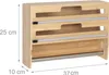 Relaxdays Wandrollenhalter 3 in 1, für Küchenrolle, Produktbild-Vorschau 4