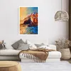 Poster - Poster ohne Rahmen - Manarola Bunt Öl - 61x91,5 cm Produktbild-Vorschau 6