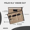 NEGOTIA Alpha - Laptop Folio 16 palců - kožená brašna na Náhled obrázku produktu 11