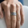MATERIA by Matthias Wagner Pentagramm Ring 925 Silber antik Produktbild-Vorschau 2