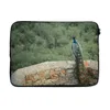 MuchoWow® Laptop Hülle 14 ZollPfau - Wand - Wald Produktbild-Vorschau 1