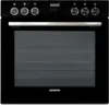 A front view of a black Siemens oven. Produktbild-Vorschau