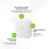 Zyxel NWA50AX Pro 802.11ax Wifi 6 NebulaFlex AccessPoint Anteprima dell’immagine prodotto 4
