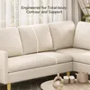 Divano angolare BEALIFE con funzione letto 200x130x65 cm | Anteprima dell’immagine prodotto 9
