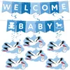 BRUBAKER Guirlande Welcome Baby pour garçons et filles - Voir les images du produit 1
