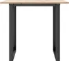 vidaXL Jídelní stůl s O-rámem 80x80x75 cm, masiv borovice a Náhled obrázku produktu 4