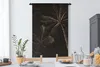 MuchoWow® Wandteppich Wandbehang Palme - Gold - Schwarz Produktbild-Vorschau 3