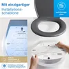 LOBENSWERK Toilettendeckel Grau Anthrazit [Einfache Produktbild-Vorschau 3