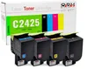 Kompatibler Toner C232HK0/HC0/HM0/HY0 für Lexmark, 4er Set Produktbild-Vorschau 1