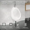 LuxeBath Urinal Zulauf von oben, Ablauf nach hinten, Produktbild-Vorschau 2