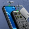 Etui Pancerne CZARNE SLIDE do Motorola Edge 60 Pro 5G Náhľad obrázku produktu 2