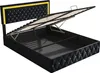 letto in velluto 160x200 cm con contenitore - Con LED e Anteprima dell’immagine prodotto 10
