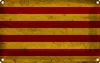 vianmo Blechschild 20x30 cm Seneyera Fahne Ctalan Flagge Produktbild-Vorschau 1