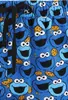 Sesame Street Schlafanzug Herren Cookie Monster blau L Produktbild-Vorschau 4