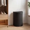 Koszyk na pranie z bambusa z pokrywą, pojemność 60 litrów. Podgląd zdjęcia produktu 9
