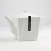 Porcelanowy dzbanek do kawy z pokrywką 900 ml dzbanek do Podgląd zdjęcia produktu 3